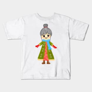 Cute little girl Kids T-Shirt